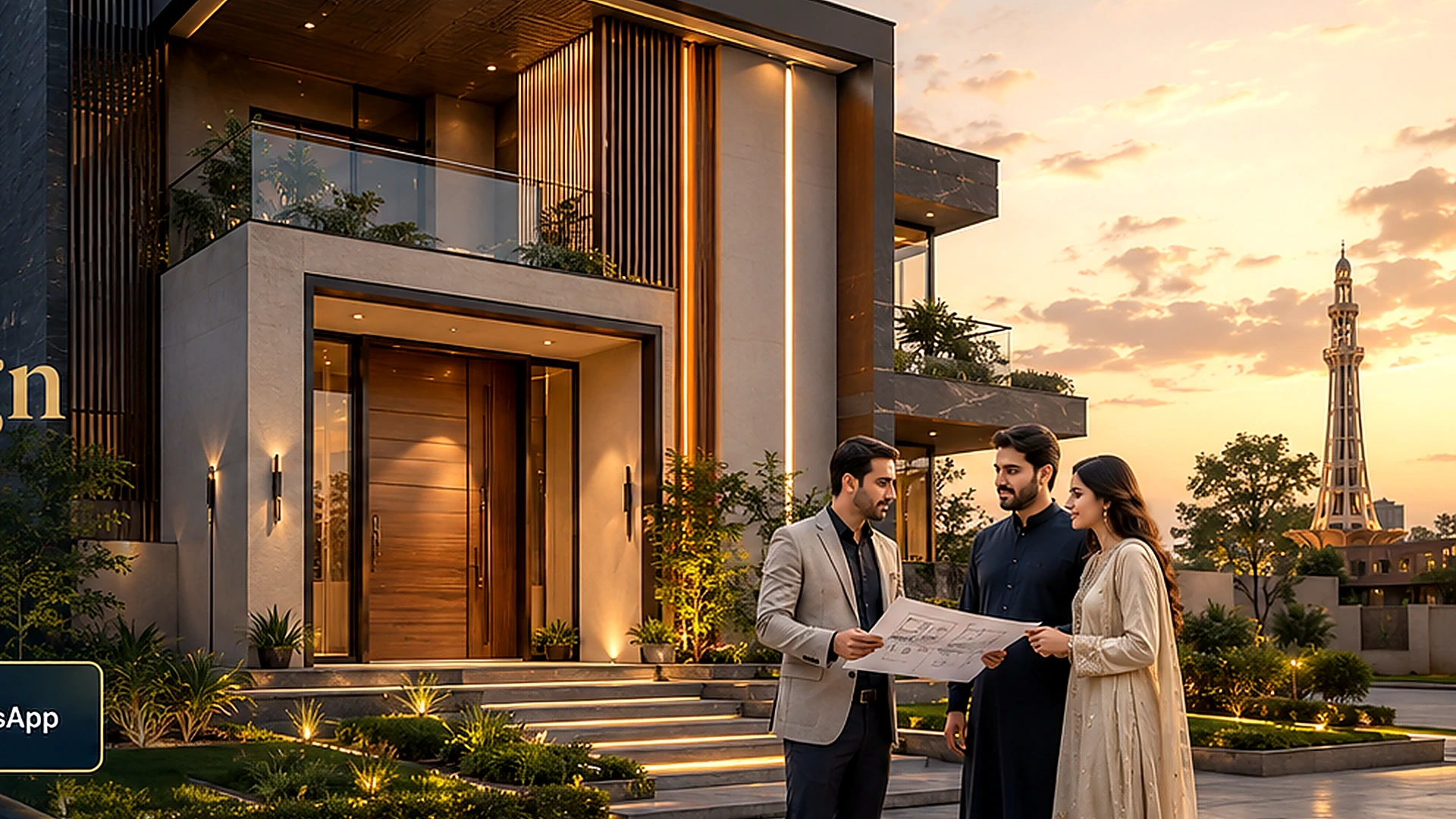 Luxury modern home project for Desire2Home